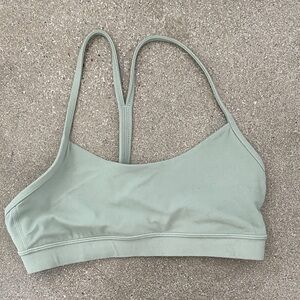 Lululemon Light Sage Green Sports Bra